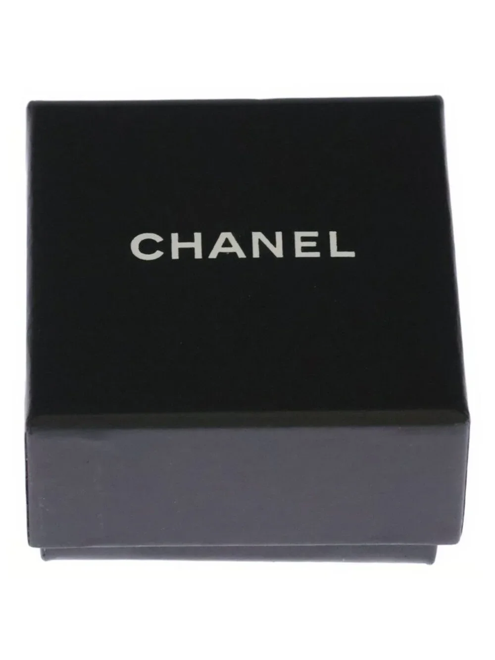 Chanel CC Logo Pearl Rhinestone Earrings Gold